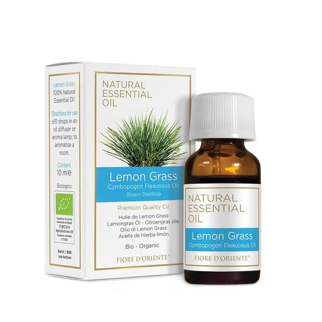 Fiore d'Oriente Huile essentielle Citronnelle bio | 10 ml