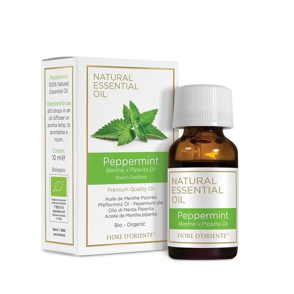 Fiore d'Oriente Huile essentielle Menthe poivrée bio | 10 ml