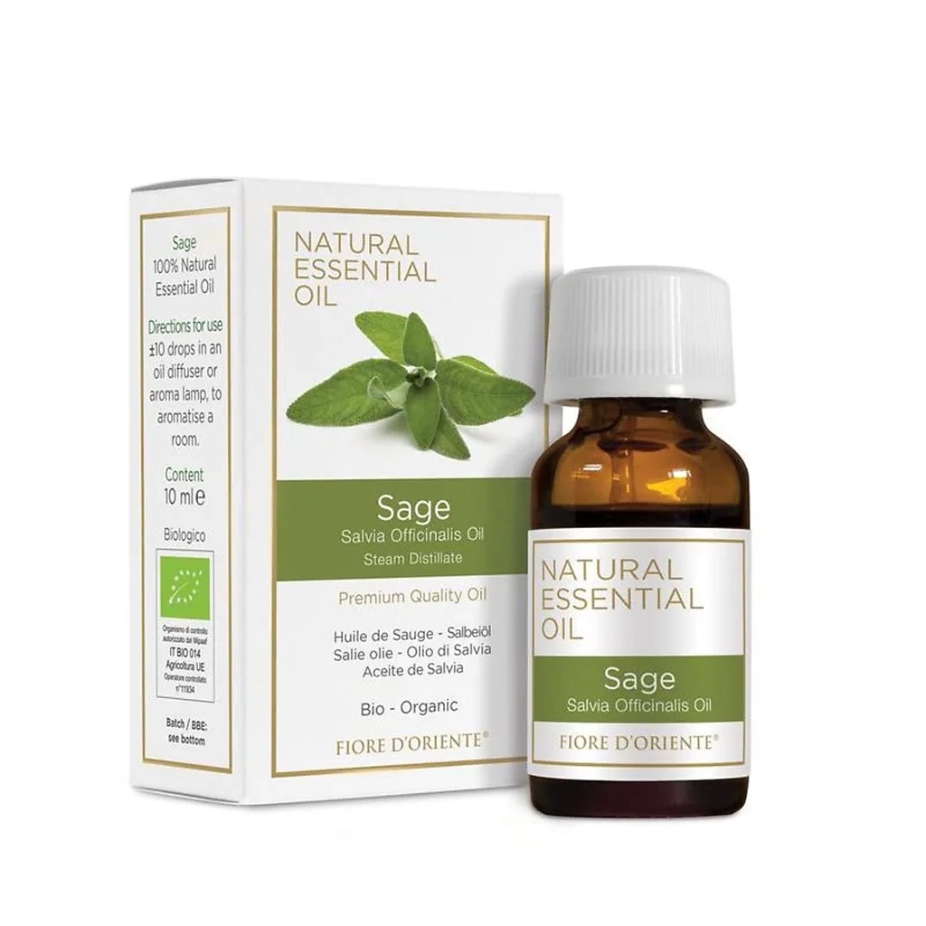 Fiore d'Oriente Huile essentielle de Sauge bio | 10 ml