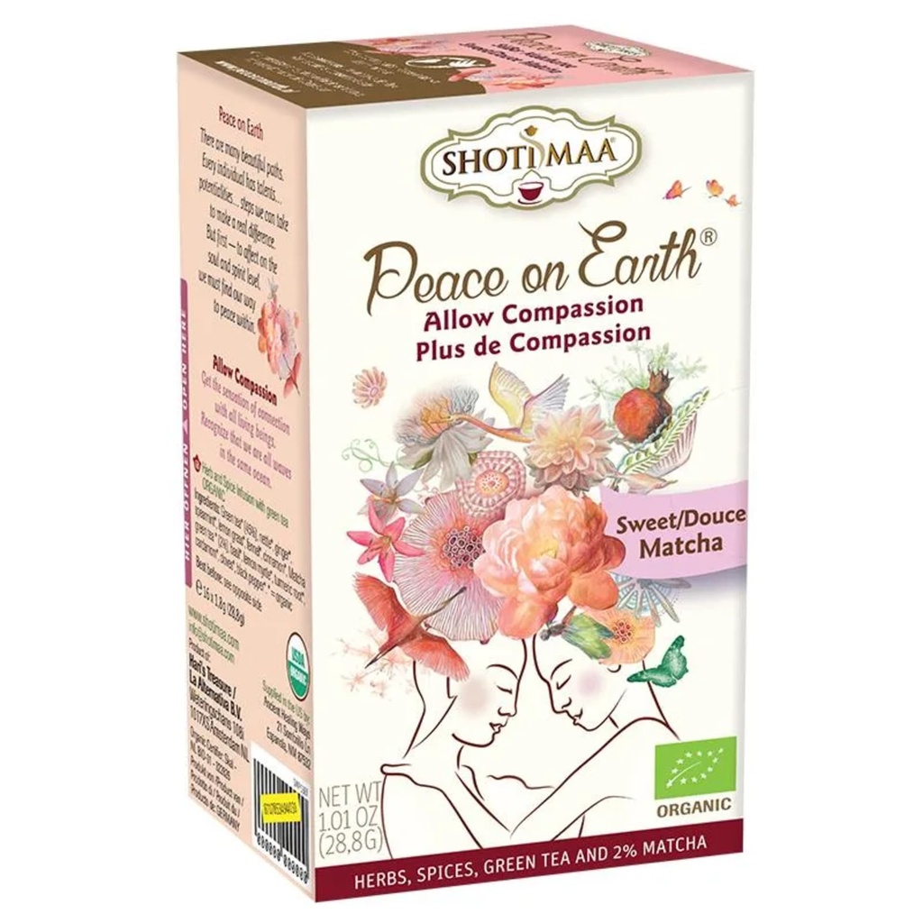 Shoti Maa Peace on Earth Compassion Thé BIO -- 32 g