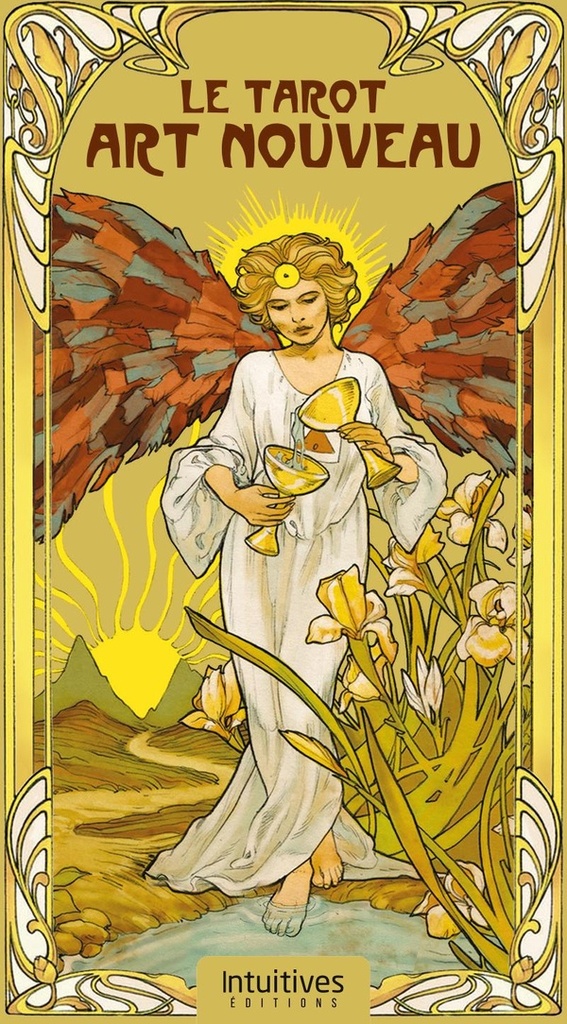 [9782382970034] Le tarot art nouveau - 78 cartes et un livre d'accompagnement