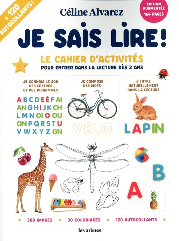 Je sais lire ! - Le cahier d'activités pour entrer dans la lecture dès 3 ans
