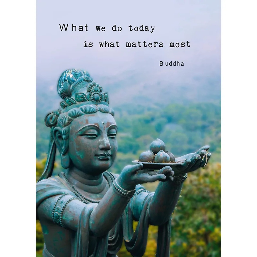 Carte postale What we do today.. | 15x10.5 cm