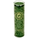 Bougie parfumée 4° chakra stearine 100 heures | 21x6.5 cm