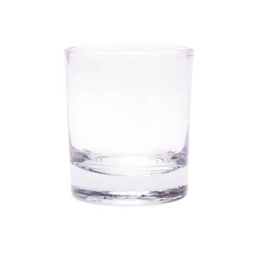 Verres pour bougies votives et bougies chauffe-plat | 6x5 cm