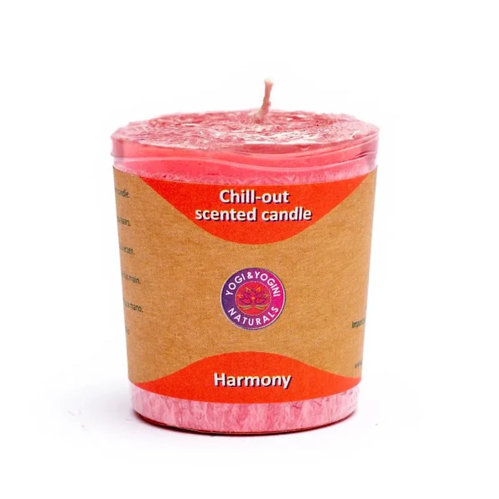 Bougie Chill Out parfumée Harmony - Stearine | 4.5x4 cm