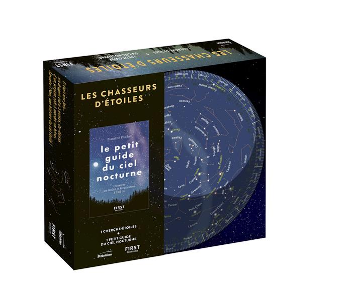 Les Chasseurs d'étoiles - Avec Le petit guide du ciel nocturne et 1 cherche-étoiles