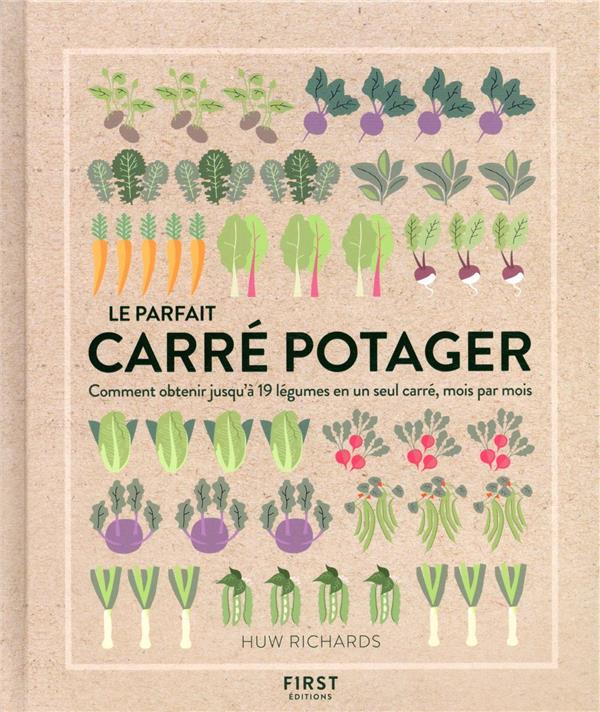 Le parfait carré potager - Comment obtenir jusqu'à 19 légumes en un seul carré, mois par mois