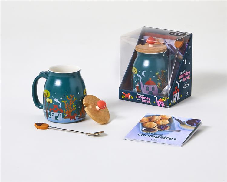 Les petits mondes de la forêt - Coffret avec 1 mug et 1 livret