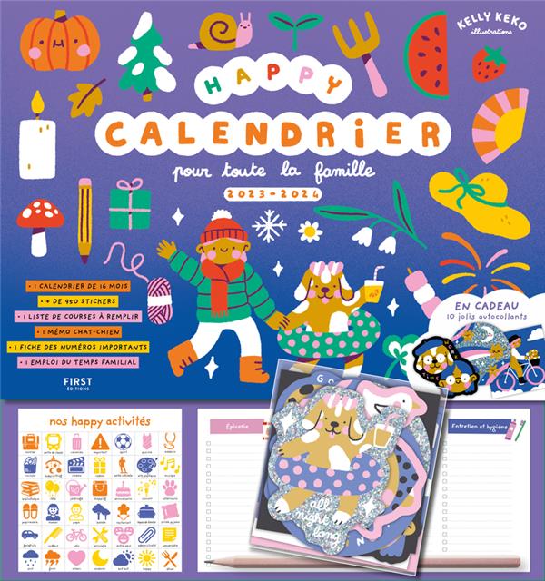 [épuisé] Happy calendrier pour toute la famille
