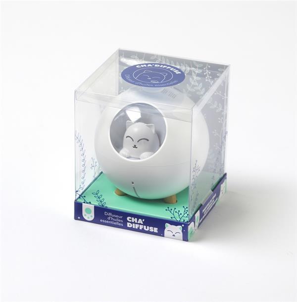 Cha'diffuse - Coffret avec 1 diffuseur d'huiles essentielles