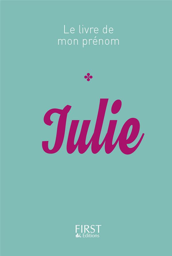 [épuisé] Julie