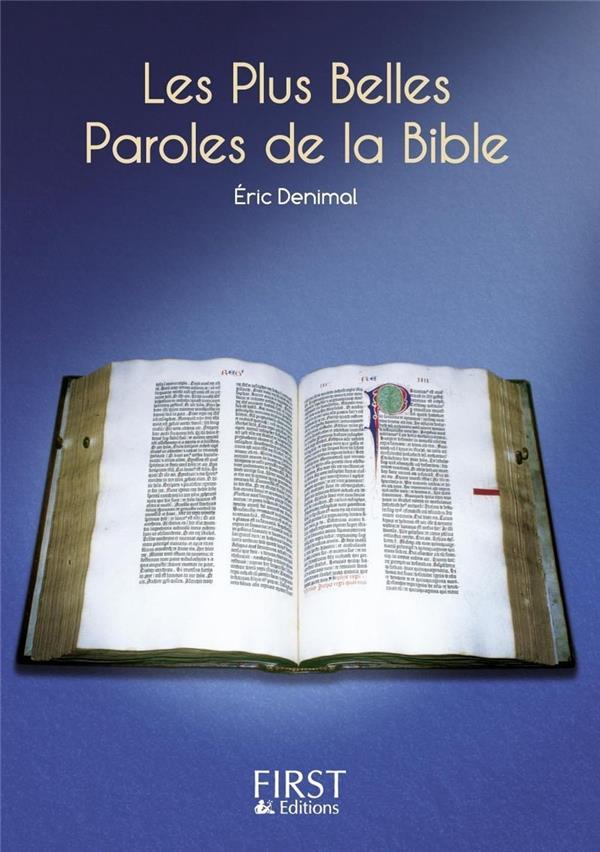[9782754011976] Les Plus Belles Paroles de la Bible