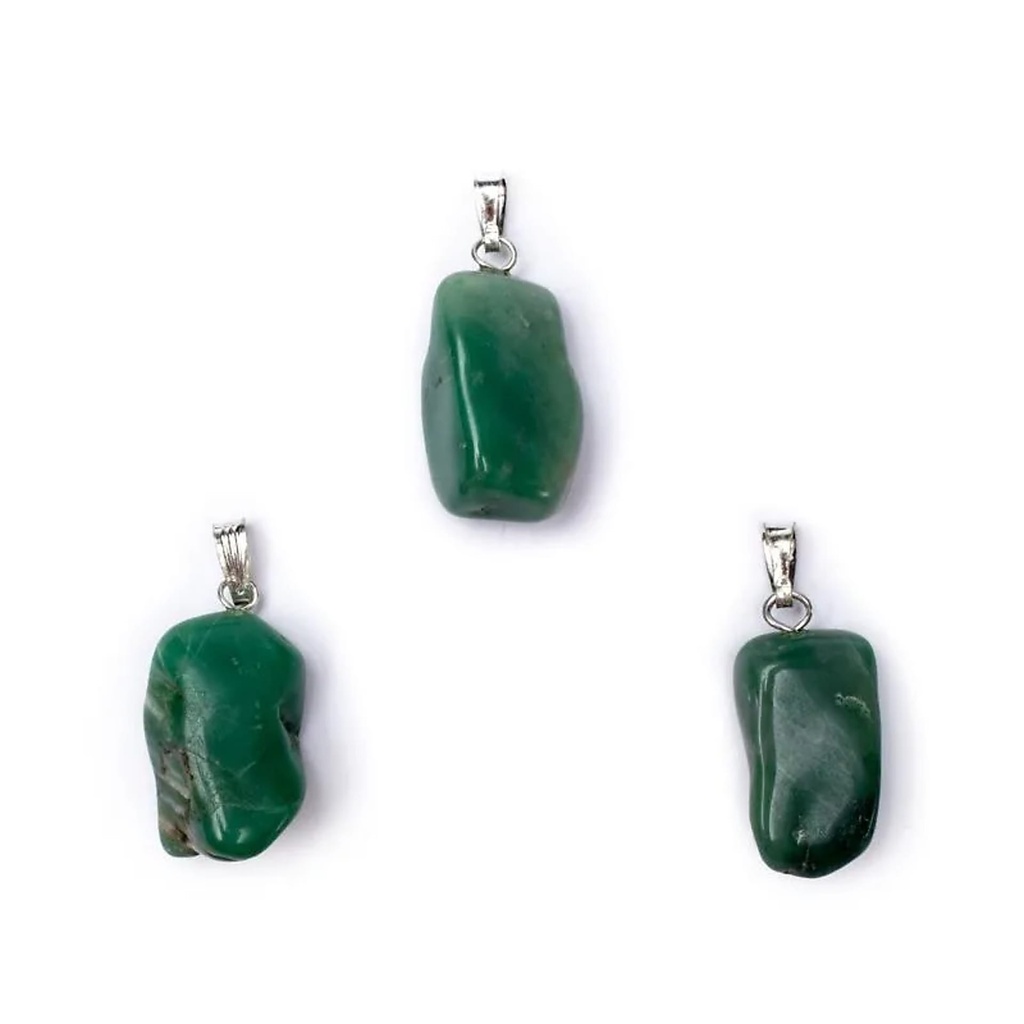 Broche pendentif Jadéite percée | ±1-2.5cm