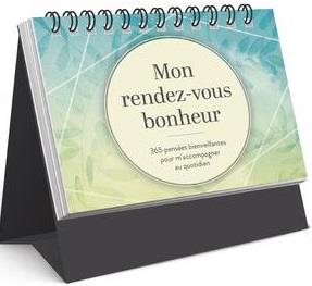 [9782897035389] Mon rendez-vous bonheur - 365 pensées bienveillantes pour m'accompagner au quotidien