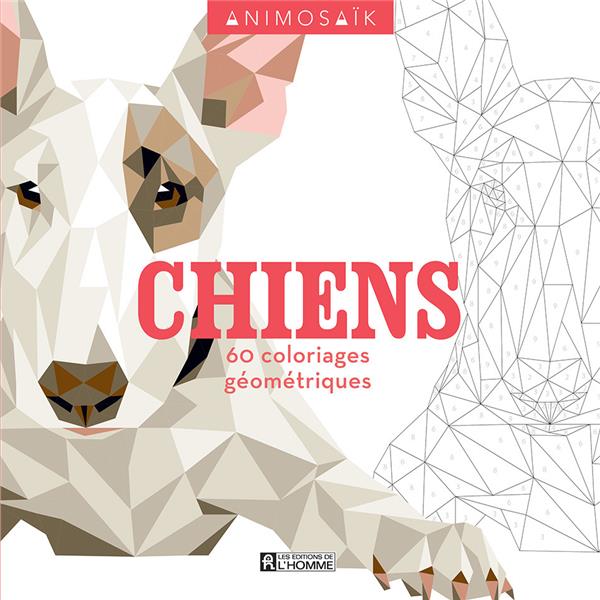 [épuisé] Chiens - 60 coloriages géométriques