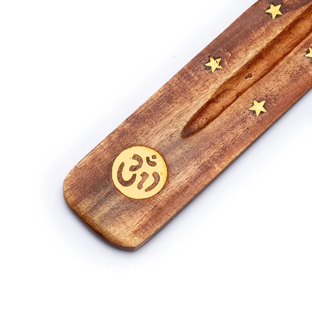 Brûle bâton d'encens avec le symbole OM | 25 cm