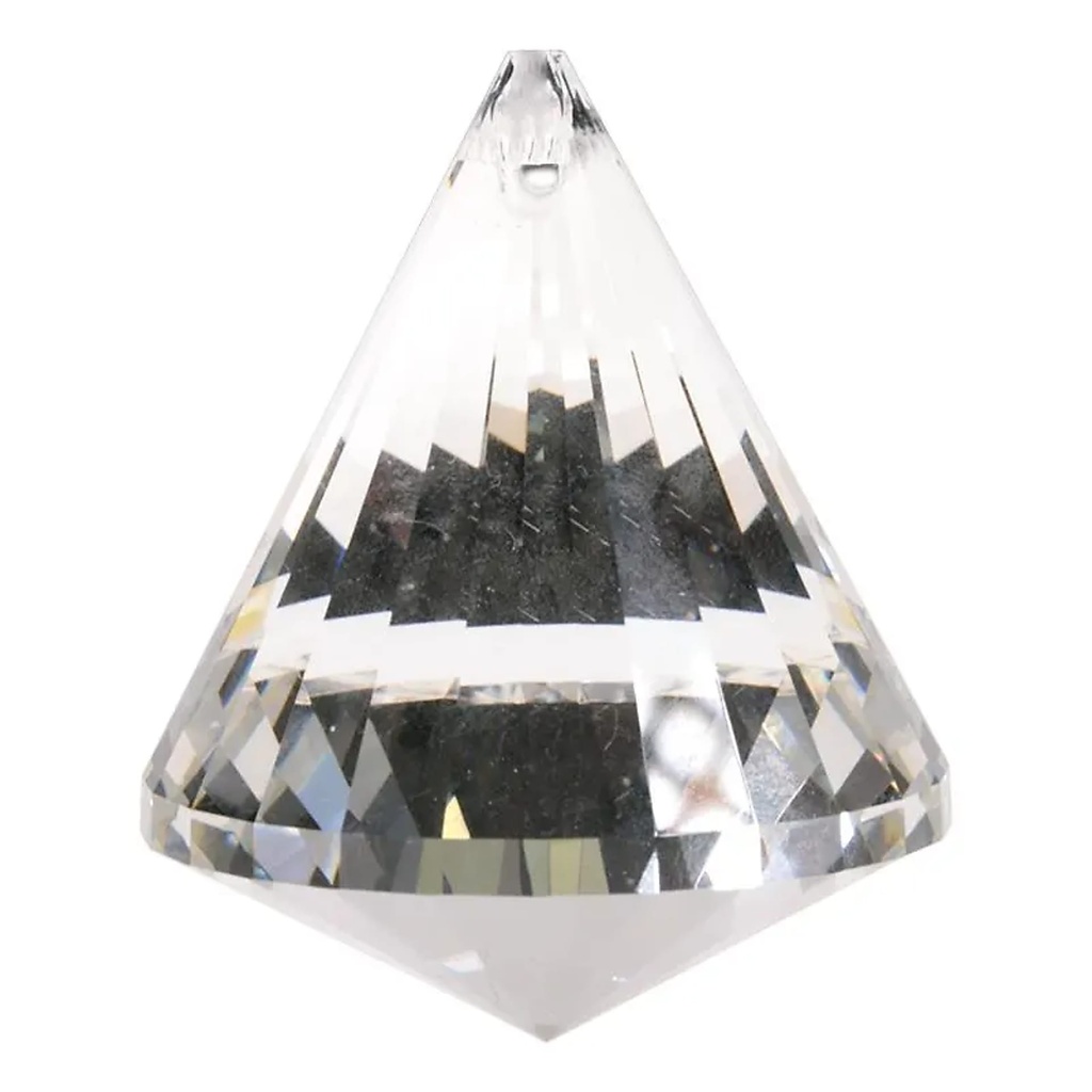 Cristal arc en ciel - Cone - qualité AAA | 4.2x5.3 cm