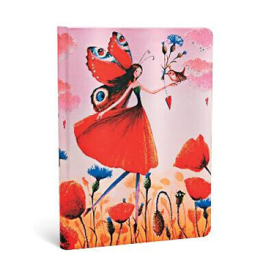 Carnets à couverture rigide - Champ de Coquelicot - Midi - Ligné