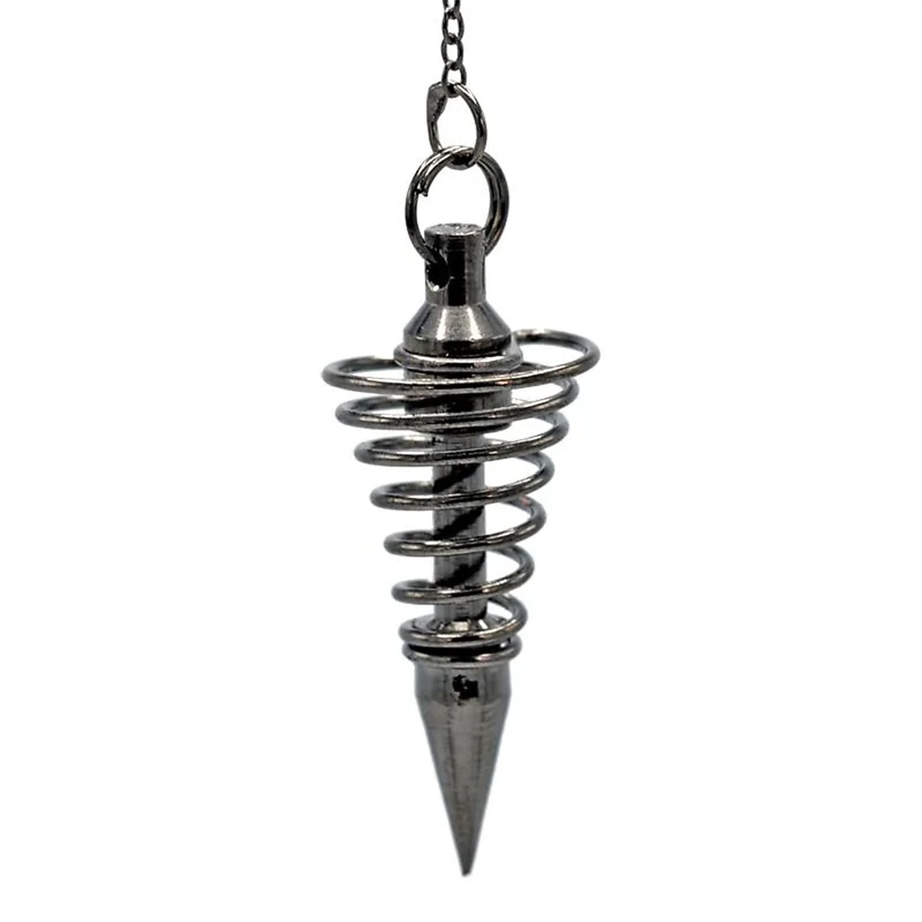 Pendule laiton couleur titane | 12 g; 4 cm