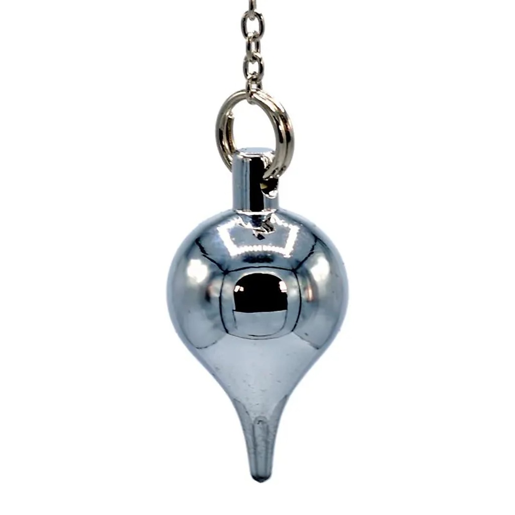 Pendule en laiton chromé | 27 g; 3 cm