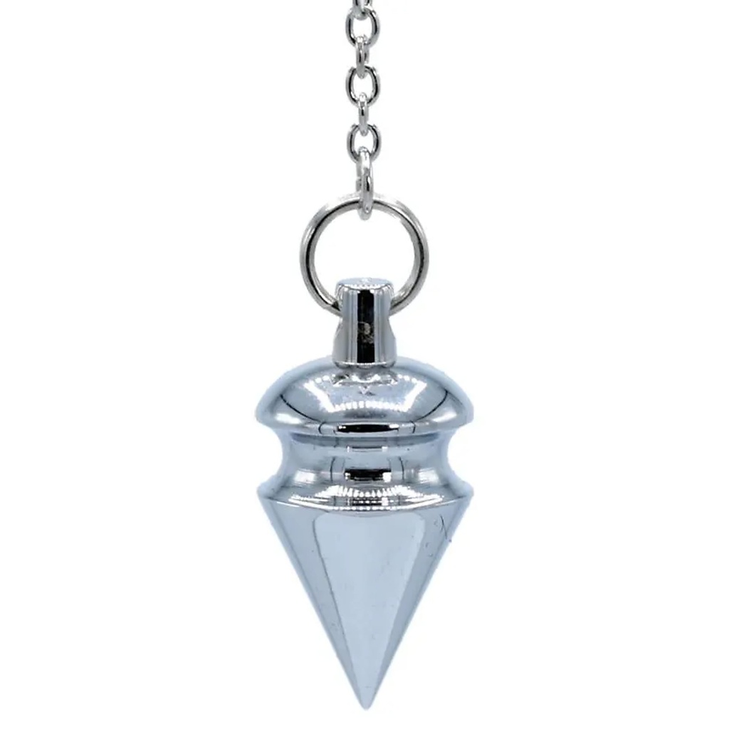 Pendule en laiton chromé | 14 g; 3.5 cm