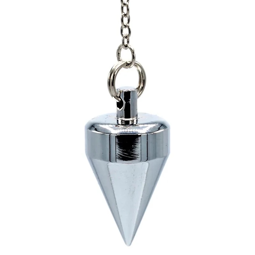 Pendule en laiton chromé | 18 g; 3 cm