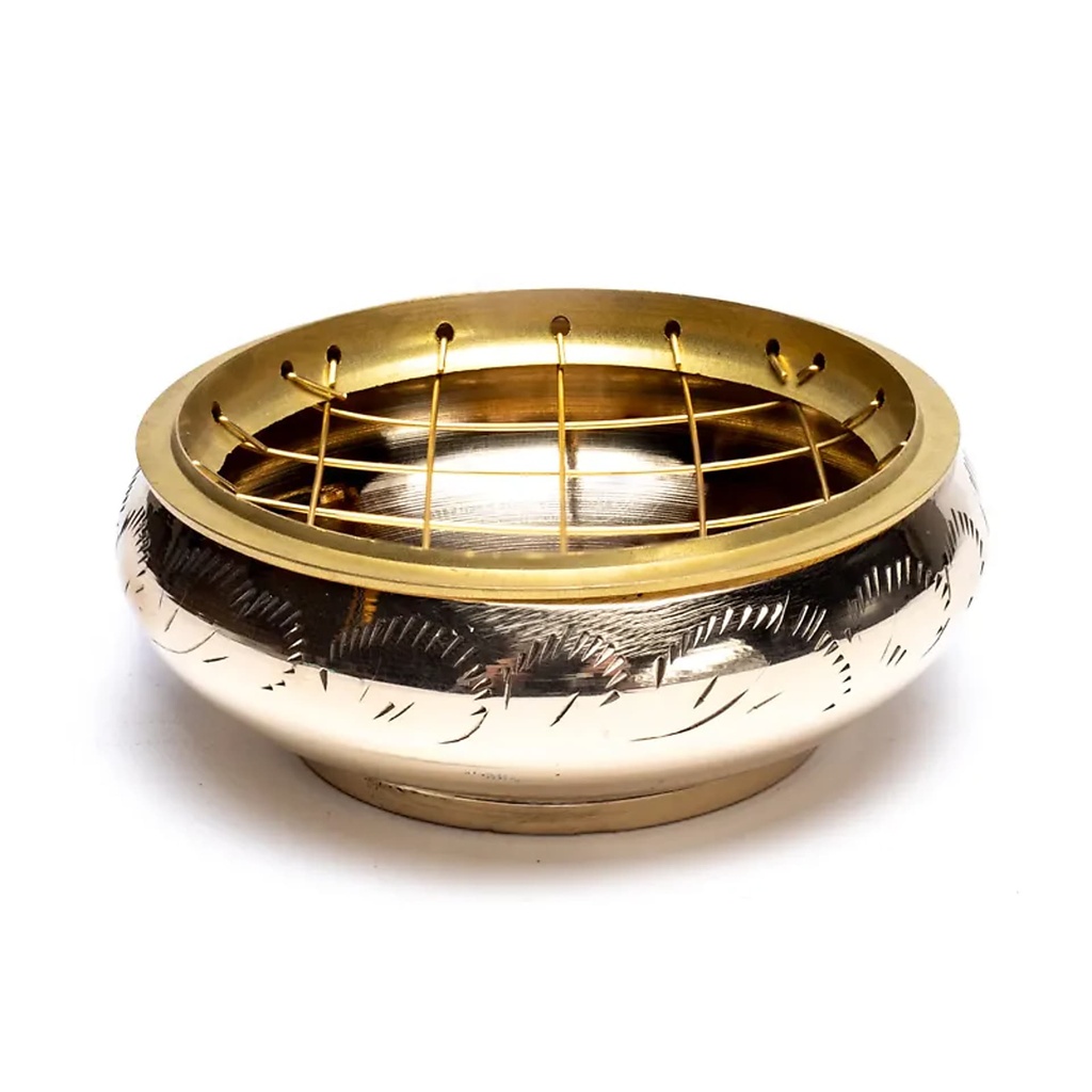 Brûle encens en laiton | 7.5x3 cm