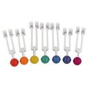 Diapasons pour Chakra - SET | 65 cm