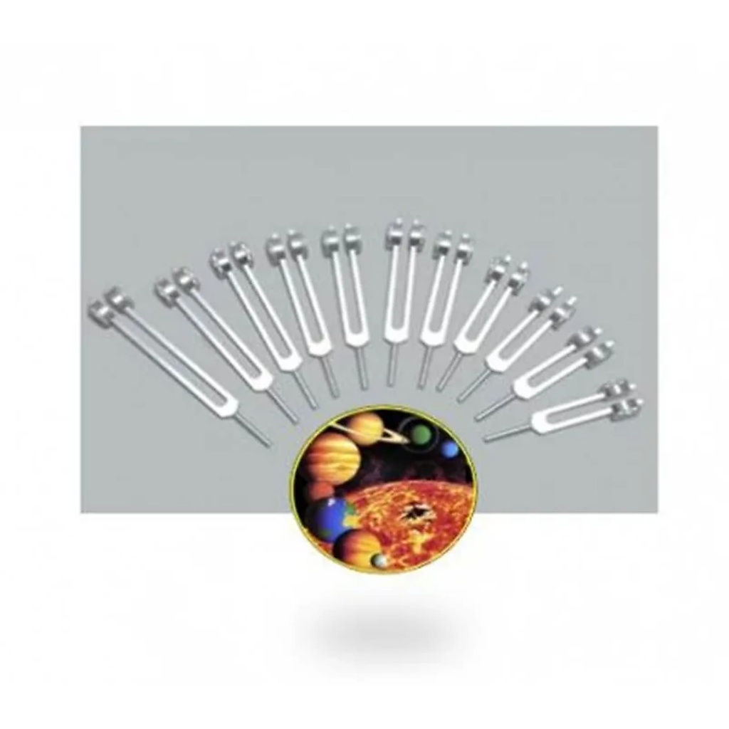 Diapasons Cosmique Octave SET de 11 | 17-21 cm