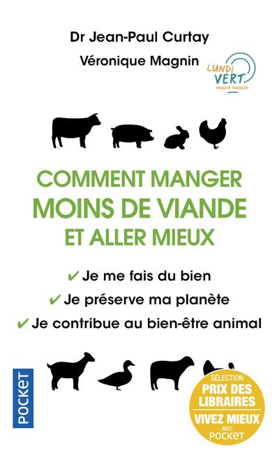 Comment manger moins de viande et aller mieux - Je me fais du bien - Je préserve ma planète - Je contribue au bien-être animal