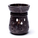 Brûle-parfum - Gouttes - en pierre à savon | 10x7.5 cm