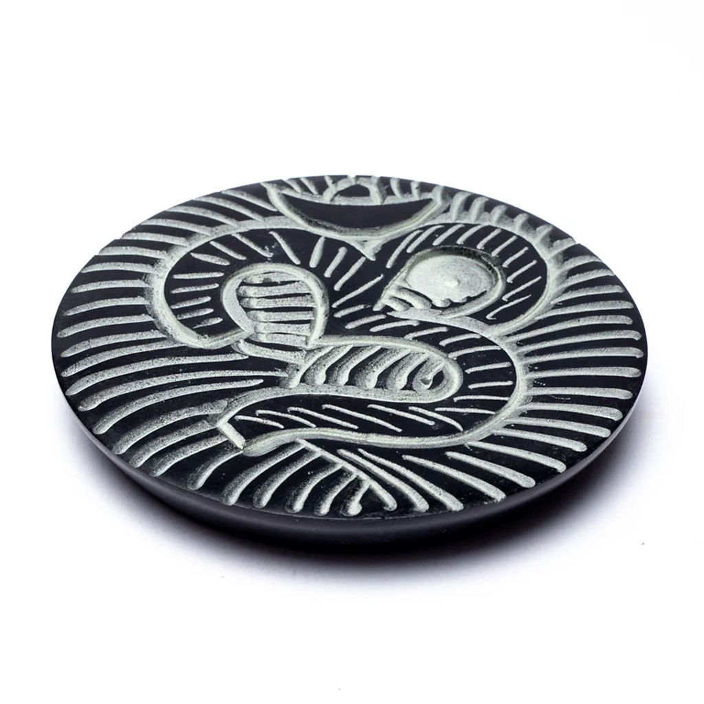 Brûle encens bâtons et cônes en pierre à savon | 10 cm