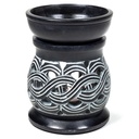 Brûle-parfum - Noeuds Celtiques - pierre à savon | 12 cm
