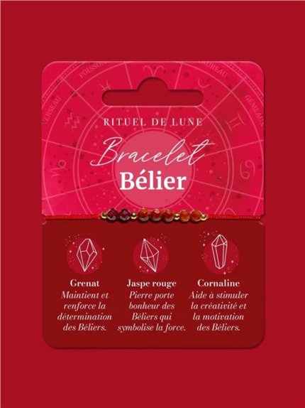 [3760398181039] Bracelet Astrologie Bélier