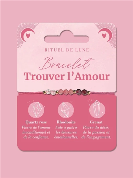 [3760398180865] Bracelet d'intention Trouver l'Amour