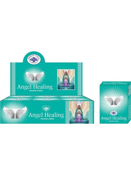 Encens Green Tree Angel Healing Cônes - 15 grs