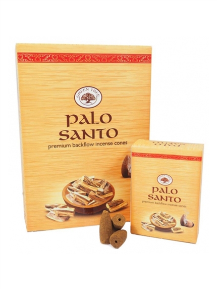 Encens Green Tree Palo Santo Cônes Backflow