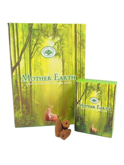 Encens Green Tree Mother Earth Cônes Backflow