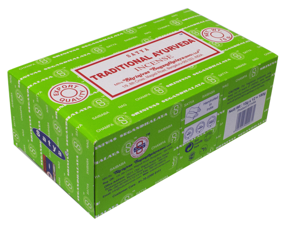 Encens Nag Champa Satya - Traditional Ayurveda - 15 grs