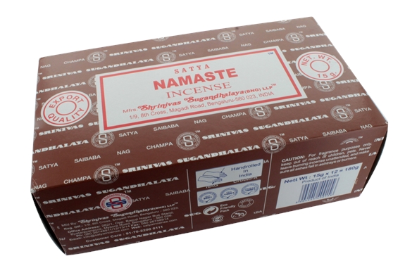 Encens Nag Champa Satya - Namaste - 15 grs
