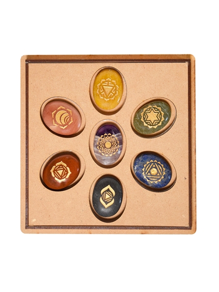 Coffret Galets 7 Chakras