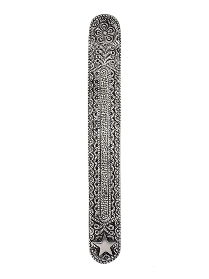 Porte-encens Métal Etoile 25 cm
