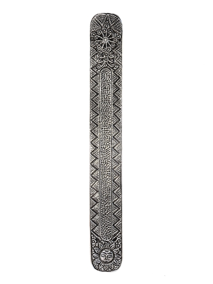 Porte-encens Métal Soleil 25 cm