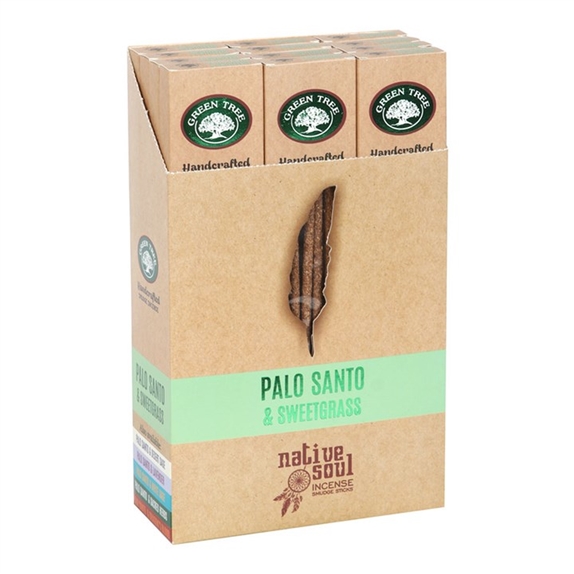 Encens Green Tree Native Soul Palo Santo & Foin d'odeur - 15 grs