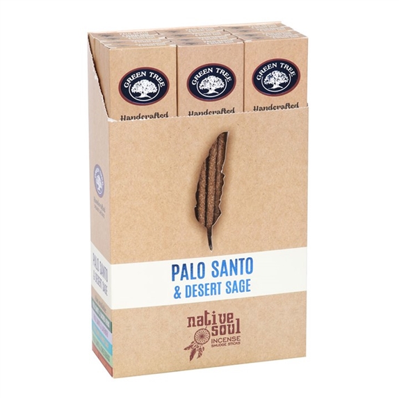 Encens Green Tree Native Soul Palo Santo & Sauge du Désert - 15 grs