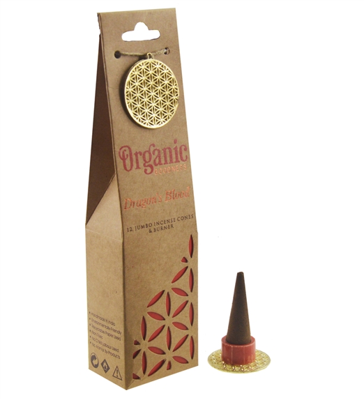 Encens Cône Organic Sang de dragon 41 grs