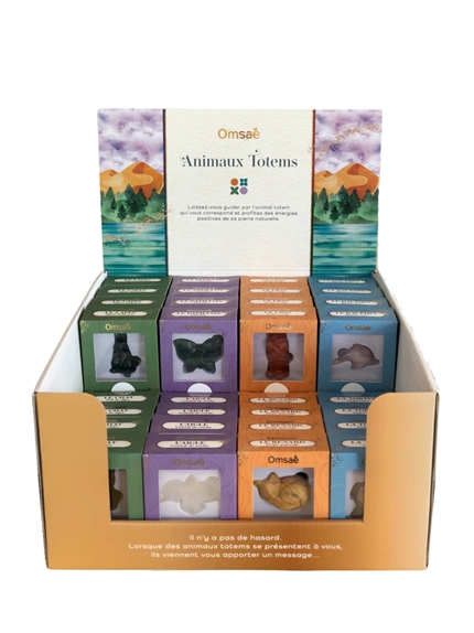 Pierres taillées Animal Totem