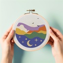 Coffret Broderie Paysage