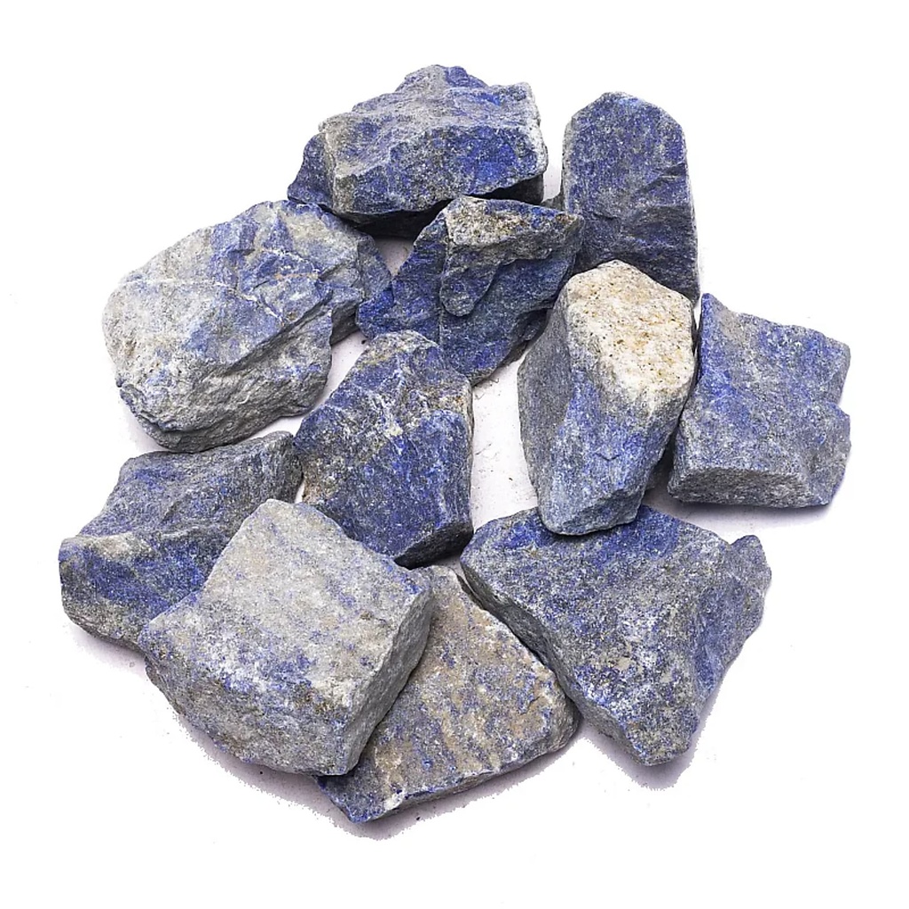 Lapis Lazuli morceaux bruts | ±1000g; ± 3 à 6 cm